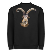 Black spanish goat face Heavyweight Sweatshirt - LillyAllenDesigns