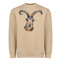 Mushroom spanish goat face Heavyweight Sweatshirt - LillyAllenDesigns