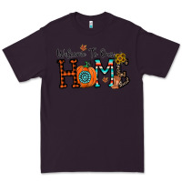 Plum welcome to our home Premium Tee - CowhideDigitalArt