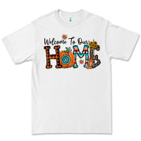 White welcome to our home Premium Tee - CowhideDigitalArt