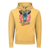 Vintage Mustard blame it all on my roots bull skull black Vintage Hoodie - JahusDesignShop