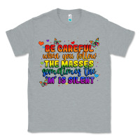 Heather Grey be careful when you follow the masses sometimes th Classic Tee - MaliasSmallBusiness