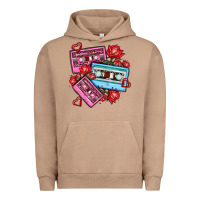 Pigment Burro valentines day casette olivia Urban Hoodie - OliviaCreatesArt