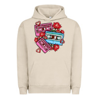 Pigment French Oak valentines day casette olivia Urban Hoodie - OliviaCreatesArt