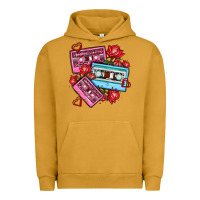 Pigment Peanut Butter valentines day casette olivia Urban Hoodie - OliviaCreatesArt