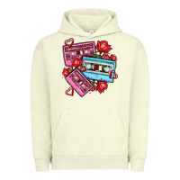 Pigment Pistachio valentines day casette olivia Urban Hoodie - OliviaCreatesArt