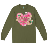 My Valentine Is My Look Boyfriend Long Sleeve Tee | Teevron