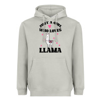 Moon Dust Llama Just A Girl Who Loves Llamas Heavyweight Hoodie - Bettercallsaul