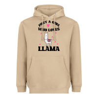 Mushroom Llama Just A Girl Who Loves Llamas Heavyweight Hoodie - Bettercallsaul