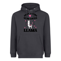 Smoke Llama Just A Girl Who Loves Llamas Heavyweight Hoodie - Bettercallsaul