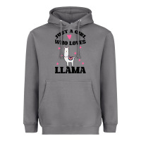 Storm Llama Just A Girl Who Loves Llamas Heavyweight Hoodie - Bettercallsaul