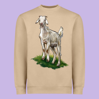 Kiko Goat Heavyweight Sweatshirt Designed By Lillyallendesigns