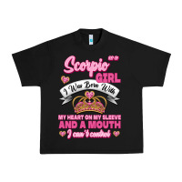 As A Scorpio Girl Zodiac Girls Urban Heavy Tee | Teevron