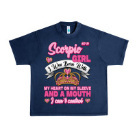 Navy as a scorpio girl zodiac girls Urban Heavy Tee - Jasminsmagicworld