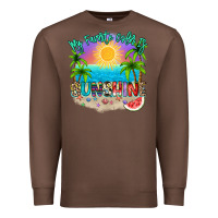 Chestnut My favorite color is sunshine Premium Sweatshirt - NancyCooperArtShop