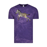 Cloud Purple Baby Zebra Vintage Tee - LillyAllenDesigns