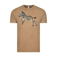 Vintage Coffee Baby Zebra Vintage Tee - LillyAllenDesigns