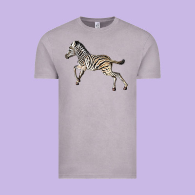Baby Zebra Vintage Tee Designed By Lillyallendesigns