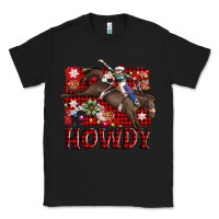 Black rodeo christmas howdy Classic Tee - AdoDesignShop