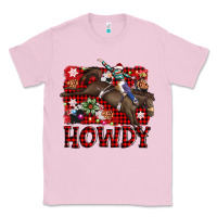 Bubblegum Pink rodeo christmas howdy Classic Tee - AdoDesignShop