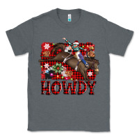 Charcoal Heather rodeo christmas howdy Classic Tee - AdoDesignShop