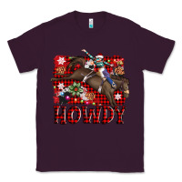 Plum rodeo christmas howdy Classic Tee - AdoDesignShop