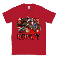 Red rodeo christmas howdy Classic Tee - AdoDesignShop