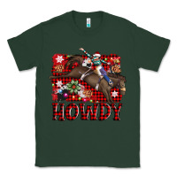 Sports Green rodeo christmas howdy Classic Tee - AdoDesignShop