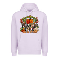 Lilac Stressed blessed pumpkin spice obsessed Fall Premium Hoodie - NancyCooperArtShop