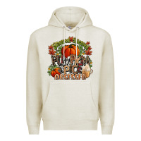 Oatmeal Heather Stressed blessed pumpkin spice obsessed Fall Premium Hoodie - NancyCooperArtShop