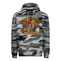 Slate Camo Stressed blessed pumpkin spice obsessed Fall Premium Hoodie - NancyCooperArtShop