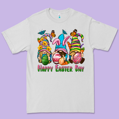 Happy Easter Day Gnomies Premium Tee Designed By Neo Western