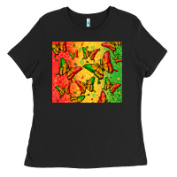 Black juneteenth butterfly Ladies Tee - Zillion Design Studio