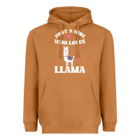 Meerkat Llama Just A Girl Who Loves Llamas Heavyweight Hoodie - Bettercallsaul