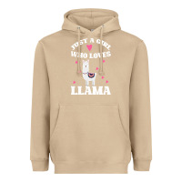 Mushroom Llama Just A Girl Who Loves Llamas Heavyweight Hoodie - Bettercallsaul