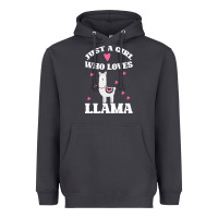 Smoke Llama Just A Girl Who Loves Llamas Heavyweight Hoodie - Bettercallsaul