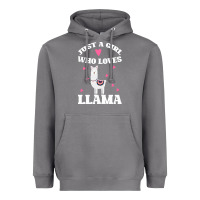 Storm Llama Just A Girl Who Loves Llamas Heavyweight Hoodie - Bettercallsaul