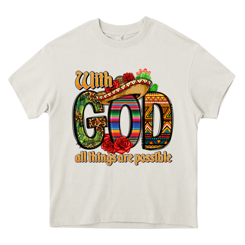 With God All Things Are Possible Heavy Core Tee by CTS Tumbler Store | Teevron