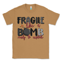 Toasted Coconut fragile like a bomb ready to explode Classic Tee - MaliasSmallBusiness
