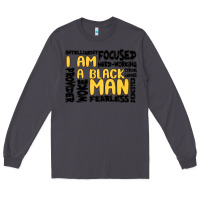 Smoke i am a black man Long Sleeve Tee - MaliasSmallBusiness