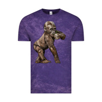 Cloud Purple Baby Gorilla Vintage Tee - LillyAllenDesigns