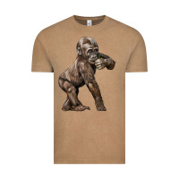 Vintage Coffee Baby Gorilla Vintage Tee - LillyAllenDesigns