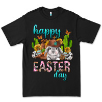 Black Happy Easter Day Rodeo Premium Tee - Neo Western