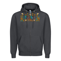Teacher Vibes Libbey Glass Zipper Hoodie | Teevron