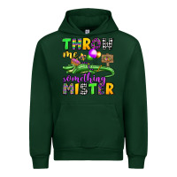 Forest Green throw me something mister mardi gras olivia Urban Hoodie - OliviaCreatesArt