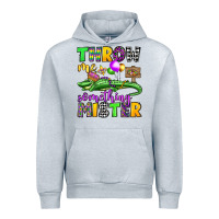 Heather Grey throw me something mister mardi gras olivia Urban Hoodie - OliviaCreatesArt