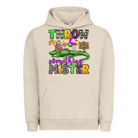 Pigment French Oak throw me something mister mardi gras olivia Urban Hoodie - OliviaCreatesArt