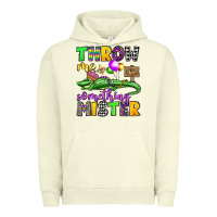Pigment Pistachio throw me something mister mardi gras olivia Urban Hoodie - OliviaCreatesArt