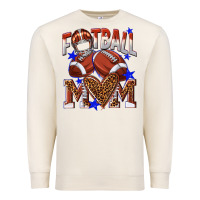 Sandshell American Football Mom Premium Sweatshirt - NancyCooperArtShop
