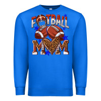 True Royal American Football Mom Premium Sweatshirt - NancyCooperArtShop